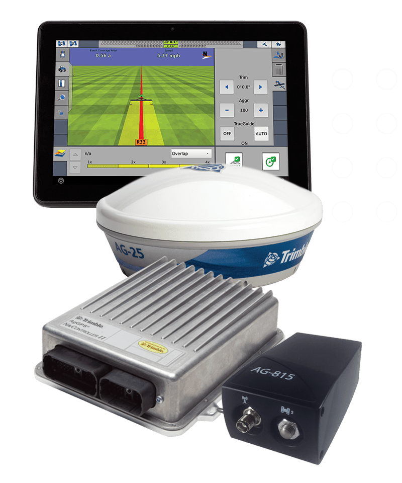 TrueTracker implement steering system